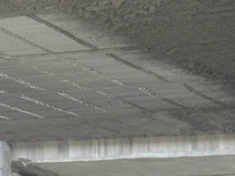 钢丝绳网-聚合物改性水泥砂浆面层加固法 (2)